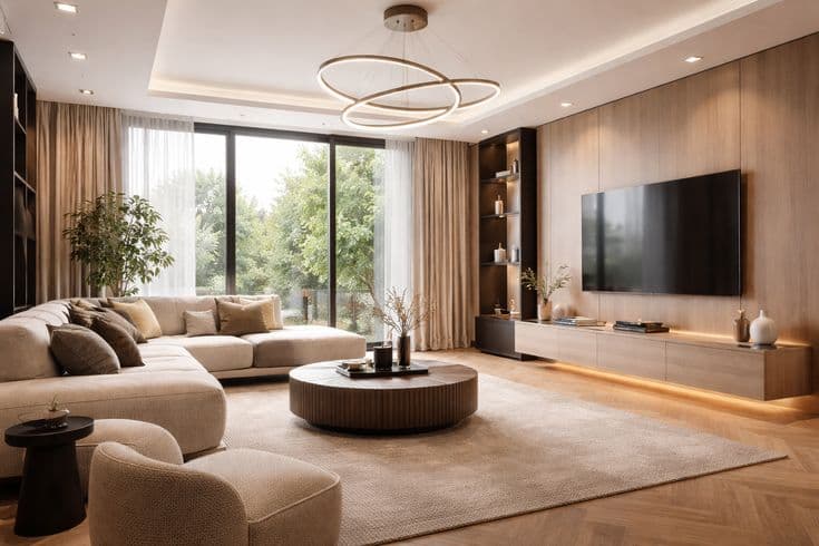 Mẫu nội thất phòng khách hiện đại — ảnh 2