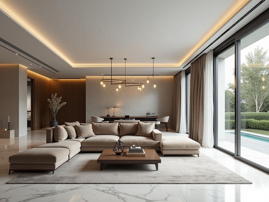 Mẫu nội thất phòng khách hiện đại — ảnh 4