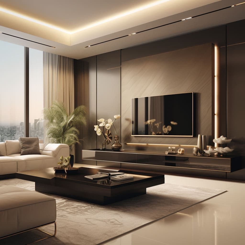Mẫu nội thất phòng khách hiện đại — ảnh 8