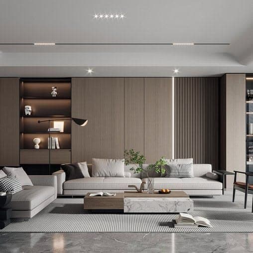 Mẫu nội thất phòng khách hiện đại — ảnh 12