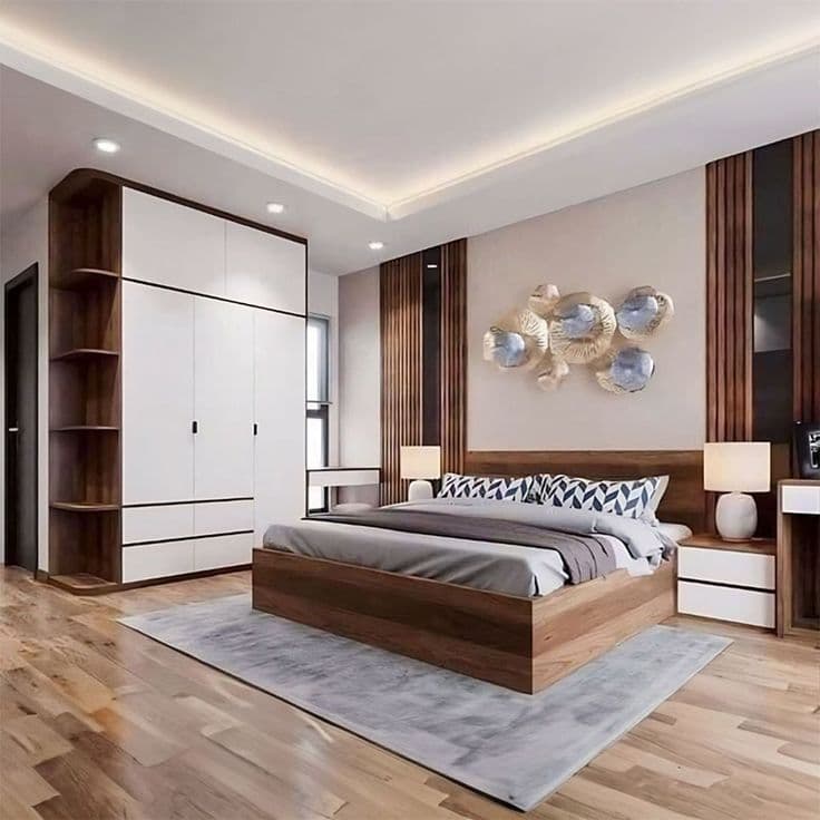 Mẫu nội thất phòng ngủ hiện đại — ảnh 4