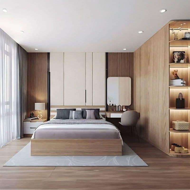 Mẫu nội thất phòng ngủ hiện đại — ảnh 5