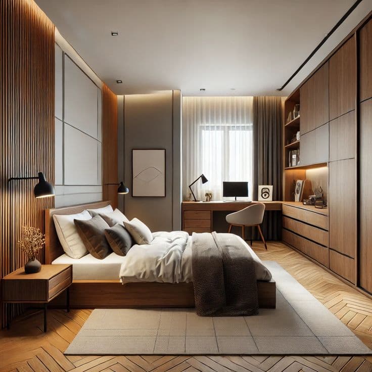 Mẫu nội thất phòng ngủ hiện đại — ảnh 6