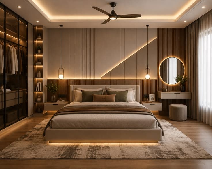 Mẫu nội thất phòng ngủ hiện đại — ảnh 9