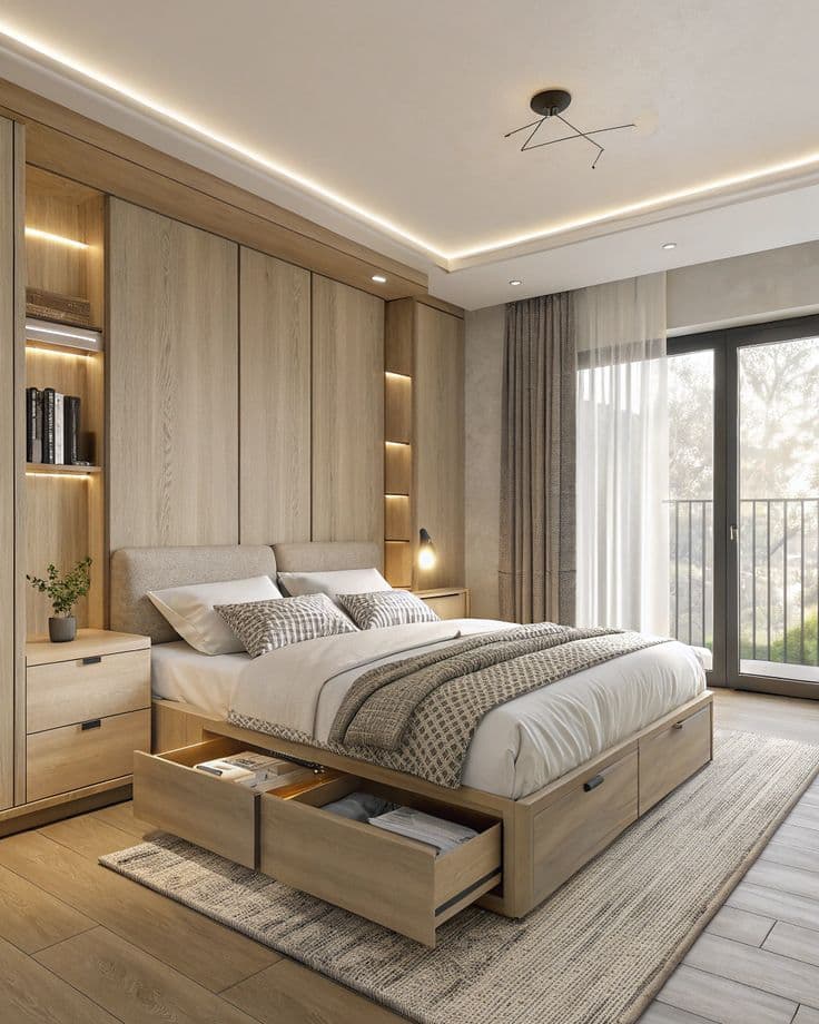Mẫu nội thất phòng ngủ hiện đại — ảnh 14