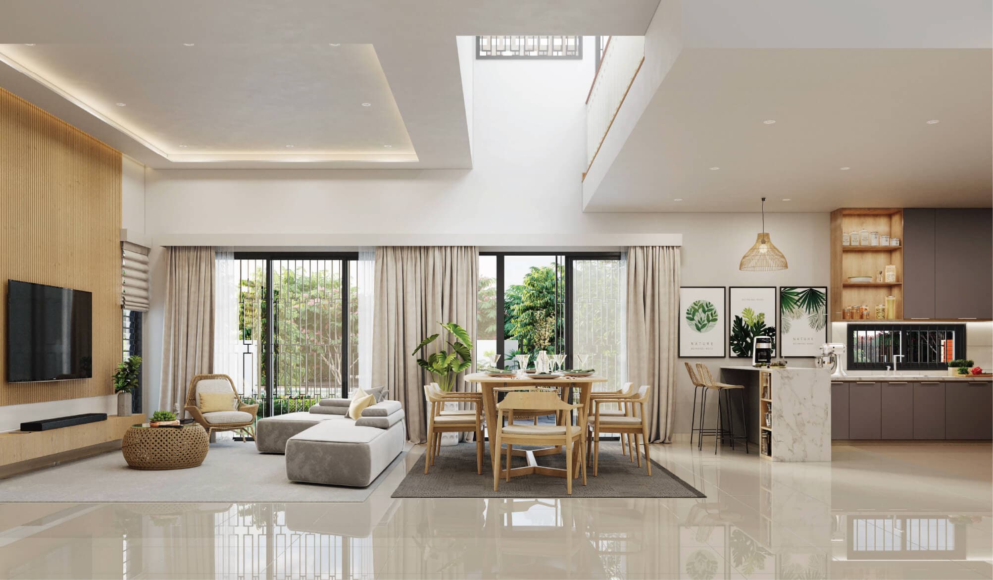 Nội thất coworking space 150m²
