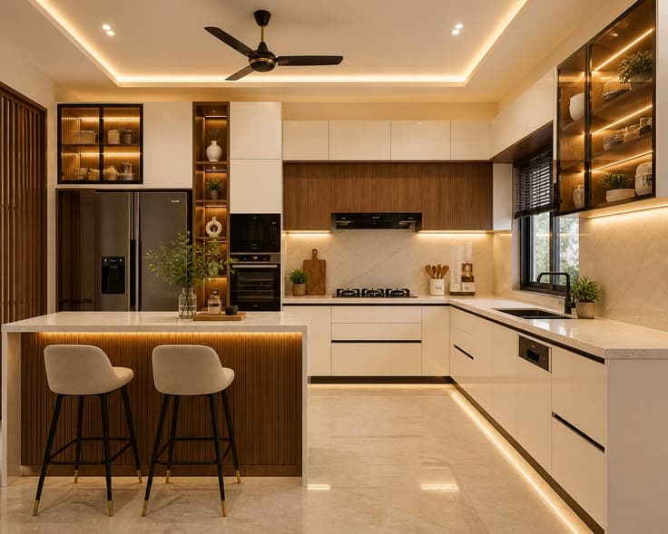 Mẫu nội thất bếp hiện đại — ảnh 1